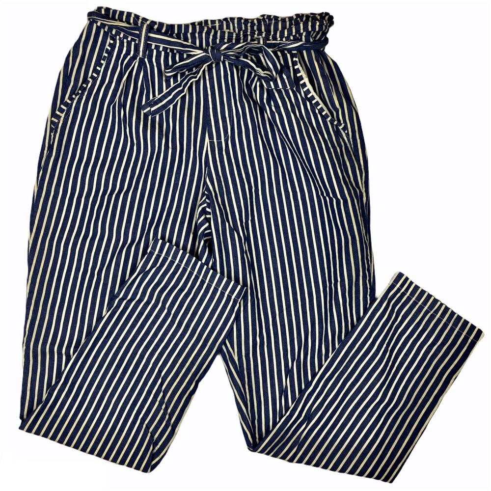 Harmony + Havoc Belted Striped Pants